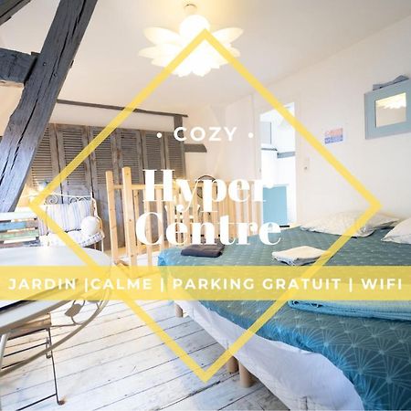 Apartamento Les Cieux de la Cathédrale - Calme - Jardin - Wifi Troyes Exterior foto