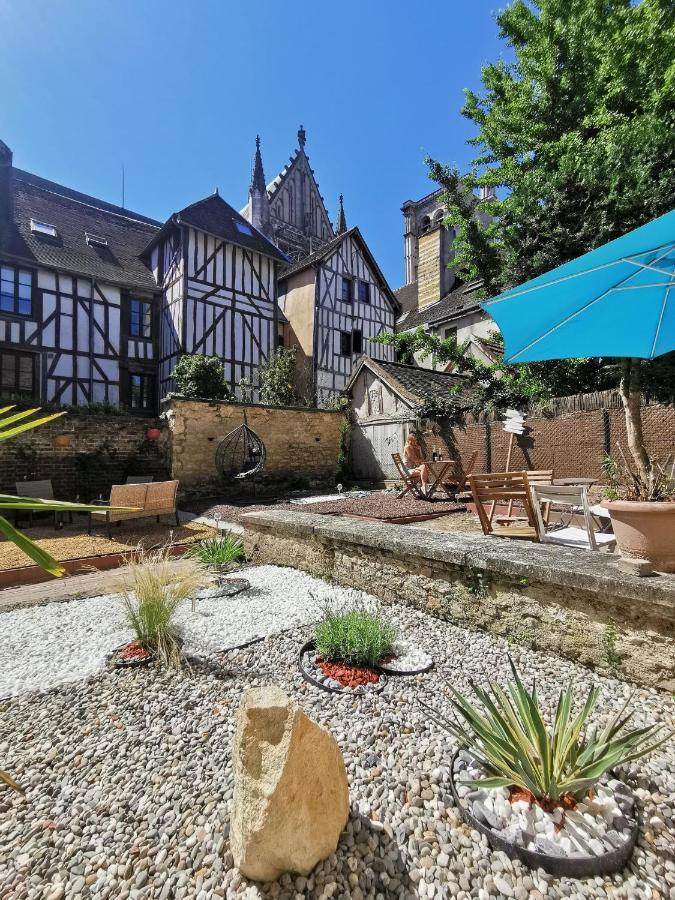 Apartamento Les Cieux de la Cathédrale - Calme - Jardin - Wifi Troyes Exterior foto