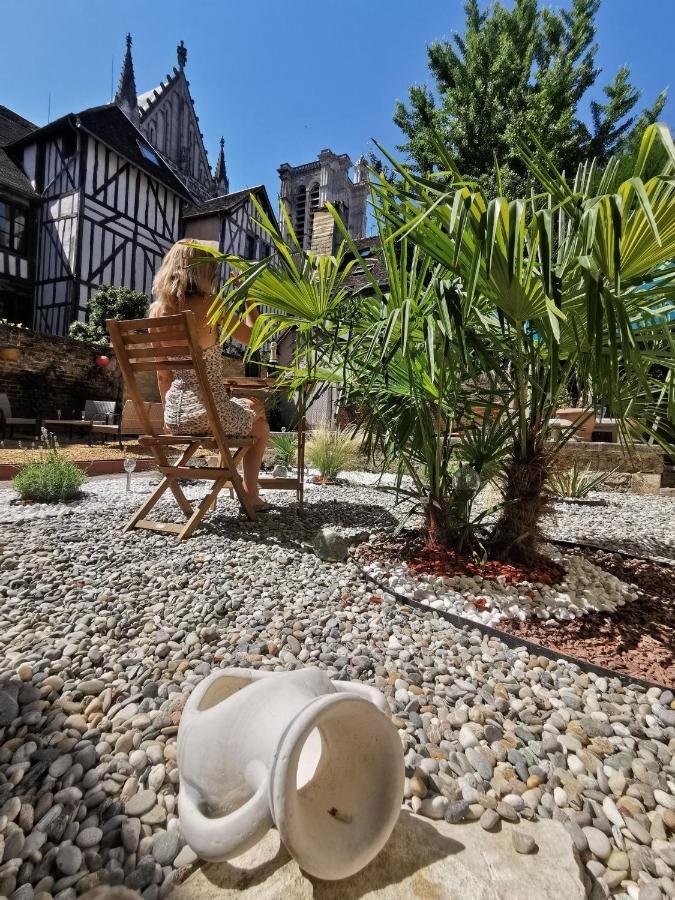 Apartamento Les Cieux de la Cathédrale - Calme - Jardin - Wifi Troyes Exterior foto